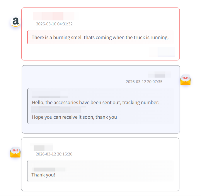 AI customer service safety complaint transcript